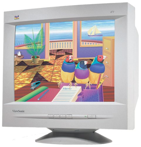 Verst&auml;rker und Receiver: ViewSonic E71 Monitor
