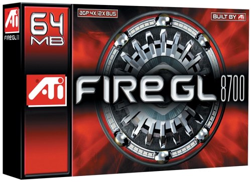 Elektronik und Foto: ATI FireGL 8700 AGP-Grafikkarte 64MB DDR (Retail)