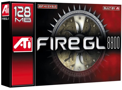 Elektronik und Foto: ATI FireGL 8800 Grafikkarte, 128MB DDR, Dual-Monitorunterst�tzung