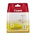 Vente de Livres.com : Canon BCI-6Y - Cartouche d'encre - Jaune