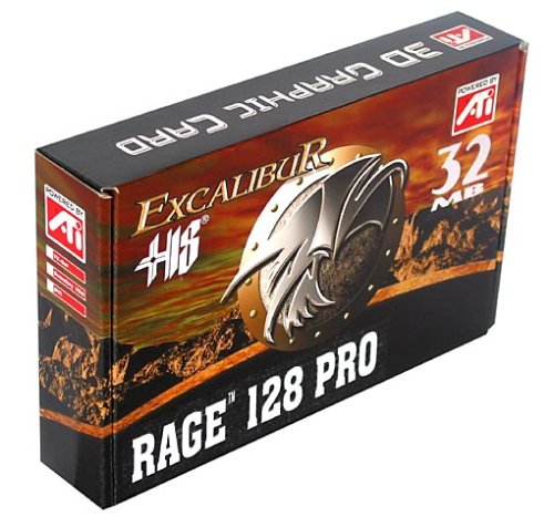Heimkinosysteme: HIS Excalibur Rage 128 Pro Grafikkarte, 32MB SD-RAM, TV-Out
