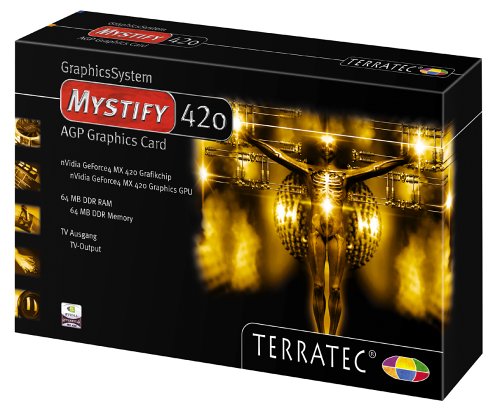 TV Ger&auml;te: TerraTec Mystify GeForce4 MX420 AGP-Grafikkarte 64MB SDRAM (Retail)