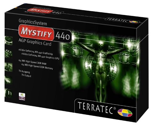 TV Ger&auml;te: TerraTec Mystify GeForce4 MX440 AGP-Grafikkarte 64MB DDR (Retail)