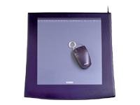 TFT Monitore: Wacom Intuos2 Grafiktablett CAD seriell mit Lupenmaus