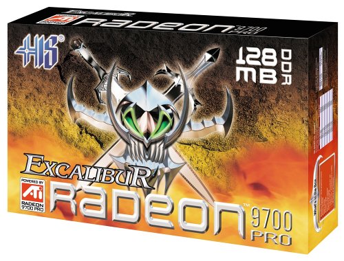 Heimkinosysteme: HIS Excalibur Radeon 9700 Pro AGP-Grafikkarte 128MB DDR (Retail)