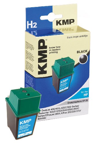 Kompaktanlagen: KMP H2 Tintenpatrone schwarz ersetzt HP 51626A