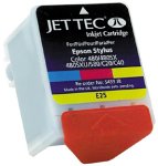 Telekommunikation: JetTec Tintenpatrone f�r Epson Stylus Color 480 / 580 Farbe