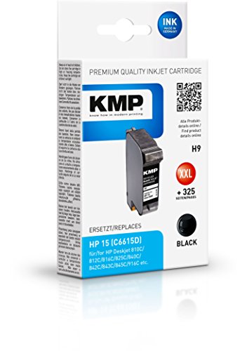 Kompaktanlagen: KMP H9 Tintenpatrone schwarz ersetzt Hewlett Packard C6615D