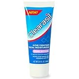 Clearasil Acne Fighting Facial Moisturizer, Dual Action 3.4 fl oz (100 ml)