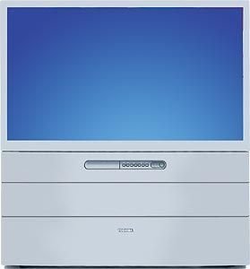 TV Ger&auml;te: Toshiba 42 WH 18 P 42-Zoll/ 107 cm 16:9 100 Hertz R�ckprojektionsfernseher silber