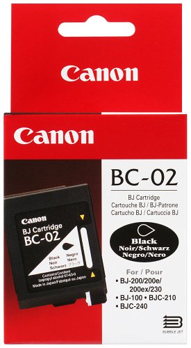 Camcorder: Canon BC-02 Schwarzdruckkopf (Tintenpatrone)