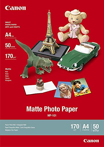Camcorder: Canon MP-101 Fotopapier matt DIN A4 50 Blatt