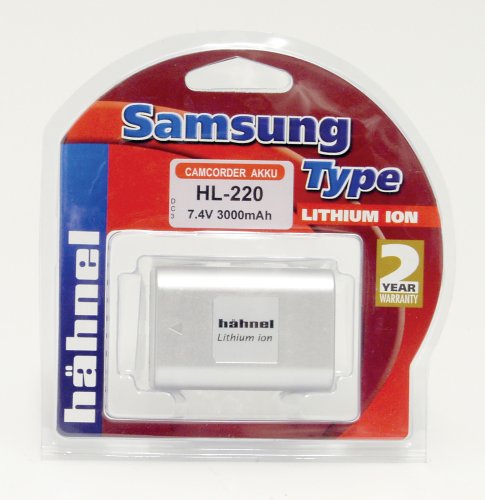 Heimkinosysteme: H�hnel HL-220S 7,4V 2800mAh Li-Ion Ersatzakku Typ Samsung SB-L220 auch f�r Medion MD9021