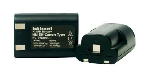 Heimkinosysteme: H�hnel HL-5H 6V 750mAh Li-Ion Ersatzakku Typ Canon NB-5H f�r A5, A50, S10, S20