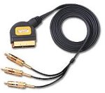 DVD Player: Oehlbach 2379-3 x Cinch>Scart-2,0m Cinch-Kabel