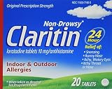 Claritin 24 Hour Allergy, Tablets - 20 ea