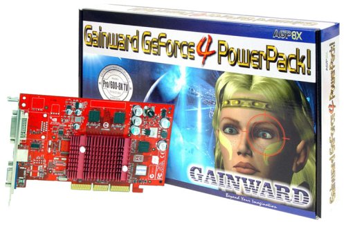 Handys Ohne Vertrag: Gainward NVidia GeForce4 PowerPack! Pro/600-8X TV/DVI  Grafikkarte