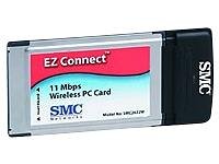 Festplatten: SMC EZ Connect Wireless SMC2632 V.2 - IEEE 802.11b kompatible 11MBit/s Wireless PC Card