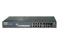 Festplatten: SMC EZ Switch 10/100 Fast Ethernet Switch mit 16 Ports 10BASE-T/100BASE-TX mit einem modularen Uplink Slot
