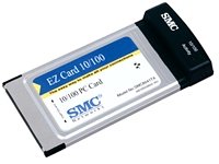 Festplatten: SMC FASTETHERNET EZ PC CARD 10/100MBIT PCMCIA 16BIT, Netzwerkkarte