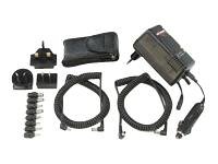 Elektronik Und Foto: Ansmann Power Pac Set 2 plus - NIMH-Akkupack f�r Digitalkameras, 4,8 V/3000 mAh, inkl. Ladeger�t ACS 410 mobil traveller,  2 Spiraladapterkabel