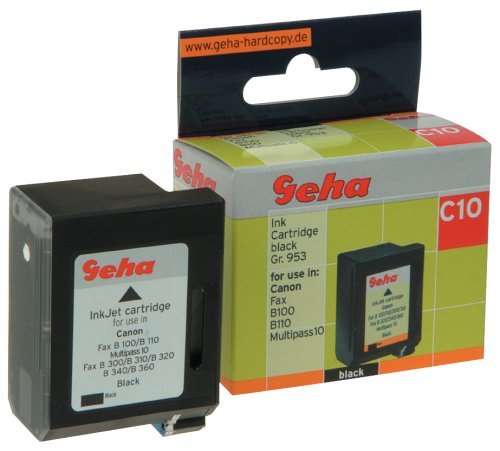 Handys ohne Vertrag: Geha Druckkopf f�r Canon Fax B100, B110, Multipass 10, Inhalt 27 ml, Gruppe 953, schwarz