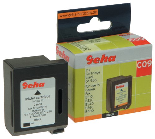 Handys ohne Vertrag: Geha Druckkopf f�r Canon Fax B300, B310, B320, B340, B360, Inhalt 27 ml, Gruppe 956, schwarz