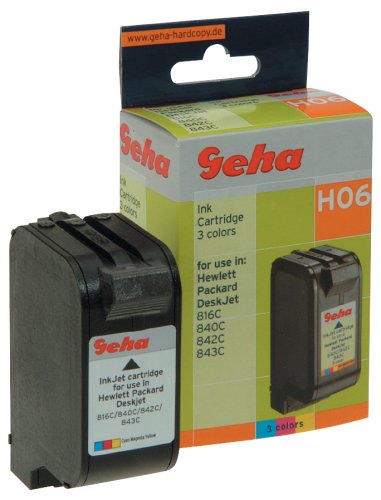 Handys ohne Vertrag: Geha Druckkopf f�r HP DeskJet 816C, 840C, 842C, 843C, Inhalt 38 ml, Gruppe , 3-farbig