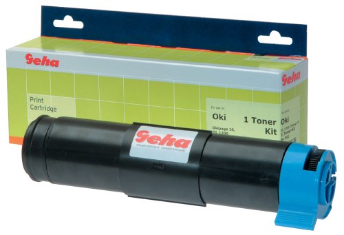 Handys ohne Vertrag: Geha Toner-Kit f�r Oki OL 1200ex, Okipage 16n, ca. 3000 Seiten, schwarz