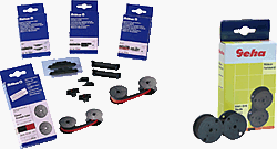 Handys ohne Vertrag: Geha Farbband Nylon f�r Epson ERC 03, Gruppe 637 N, Ma�e: 12,7mm / 8m, Farbe violett