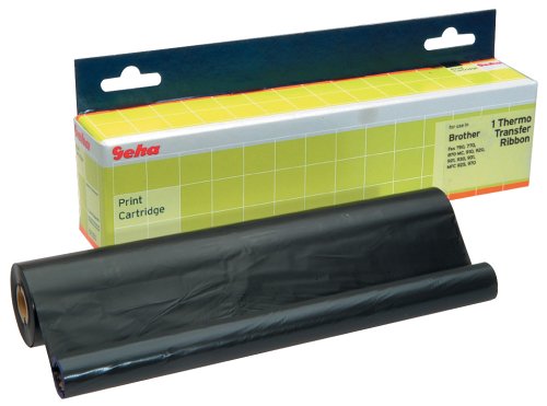 Handys ohne Vertrag: Geha Thermo-Transfer-Rolle f�r Brother Fax 750, 770, 910, 920, 921, 930, 931, 870MC, MFC925, 970, ca. 240 Seiten