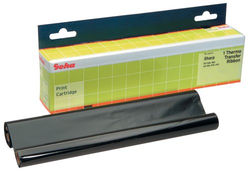 Handys ohne Vertrag: Geha Thermo-Transfer-Rolle f�r Sharp FO-730, 780, UX 310, 370, 470, ca. 100 Seiten