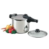 Chefs Design 6-Liter Stainless Steel Dual Function Pressure Cooker