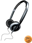 Sennheiser PX200 Collapsible High-Performance Closed Headphones (Black)