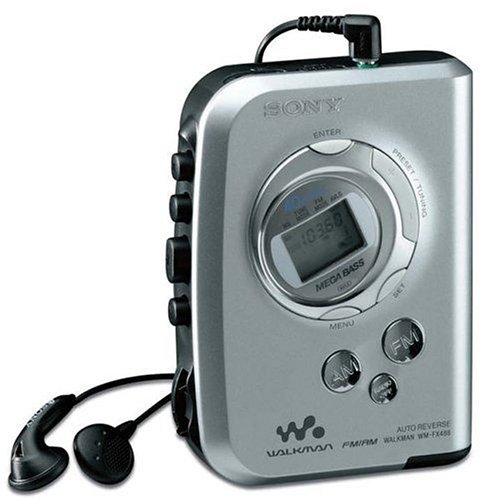 Festplatten: Sony WM-FX488 analoges Radio Tragbarer Kassettenspieler