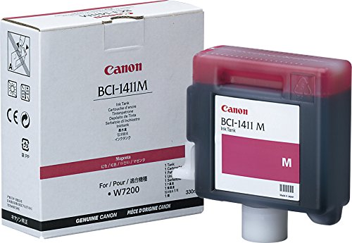 Camcorder: Canon BCI-1411 Tintenpatrone Magenta (7576A001) 1x 330ml f�r BJ-W 7200, 8200D