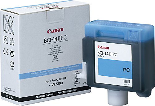 Camcorder: Canon BCI-1411 Tintenpatrone Photo Cyan (7578A001) 1x 330ml f�r BJ-W 7200, 8200D,