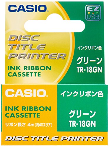 Camcorder: Casio TR-18 GN Ink Cartridge gr�n
