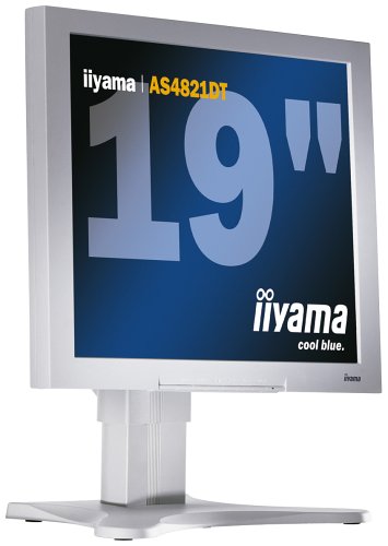 Navigationssysteme: Iiyama AS4821DT 19-Zoll TFT-Monitor weiss (DVI)