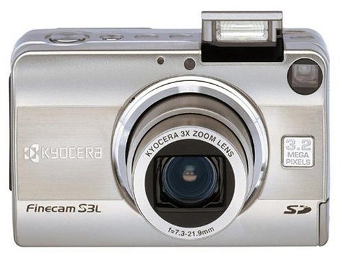 Kompaktanlagen: Kyocera FINE CAM S 3L 3,2 Megapixel Digitalkamera