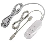 ELECOM USB感知式パソコン連動タップ 2P2口 2.0m T-J03USB