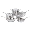 Cuisinart Chef's Classic Stainless 10-Piece Cookware Set