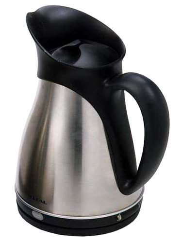 Electric Kettle - Tefal 69204011P Elegance Brushed Stainless Steel Hi-Speed Cordless Jug Kettle