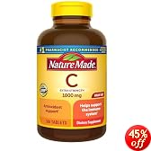 Nature Made Vitamin C, 1000 mg, Premium Tablets, Value Size, 300 premium tablets by Nature Made