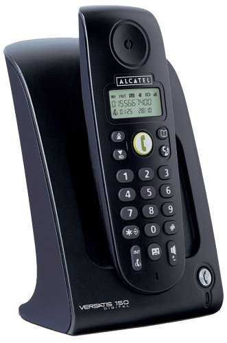 Elektronik und Foto: Alcatel Versatis 150 schnurloses Telefon schwarz