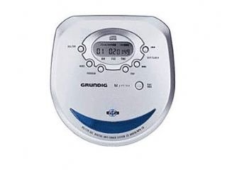 Grundig CDP 9200 Tragbarer MP3-CD-Player chrom