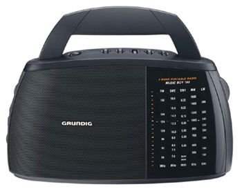 Handys ohne Vertrag: GRUNDIG Music-Boy 180, Kofferradio, schwarz