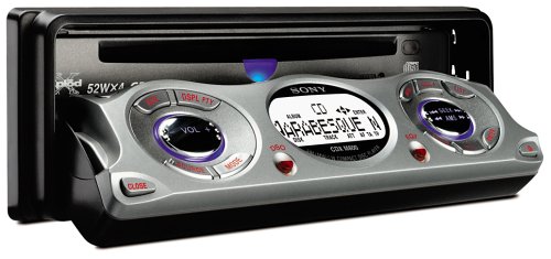Festplatten: Sony CDX-M800 CD-Tuner silber