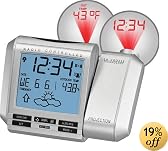 La Crosse Technology WT-5432 Projection Alarm Clock with Forecast