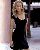 Cap-sleeve dress